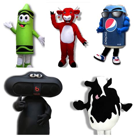 Bulk mascot outfits
